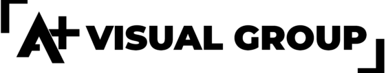 A+VISUAL GROUP logo with box BLACK HQ